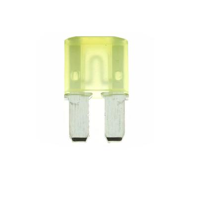 China 20A MICRO TWO BLADE FUSE MICRO2 12V 24V 20 AMP for sale