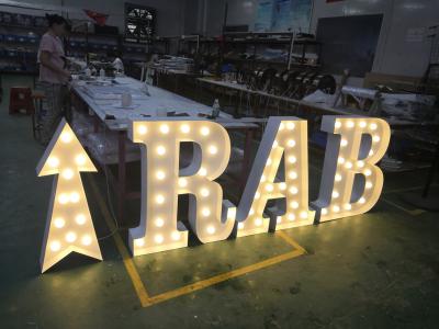 China Stainless Steel 3D LED Acrylic Signage , Outdoor Lighted Letters For Buildings for sale