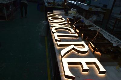 China UL Listed 3D LED Letter Signs PVC / Aluminum PANTONE RAL Color for sale