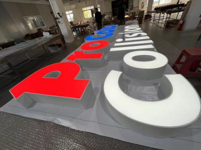 China IP65 Outdoor Lighted Sign Letters , Free Standing RGB LED Letters for sale