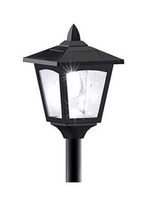 China 40 Inches Mini Solar Lamp Post Lights Outdoor, Solar Powered Vintage Street Lights for Lawn, Pathway for sale