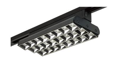 China IP20 8500lm LED Track Spotlights With Three Adjustable Heads for sale