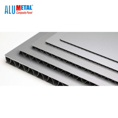 China El compuesto acanalado de aluminio del panel del PE PVDF cubre 3m m franco AA1100 en venta