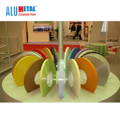 China Material decorativo prepintado revestido de la hoja de la tira de aluminio de la bobina en venta