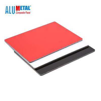 China 6mm Acm PVDF Aluminum Composite Panel 1220 X 2440mm Antibacterial Surface for sale