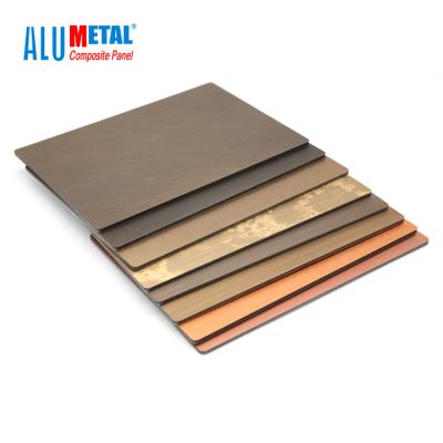 中国 600mmの0.06mmアルミニウム合成の金属は壁の反細菌のためのAcpシートにパネルをはめる 販売のため