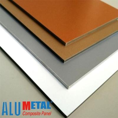China 2000mm Signage PE Aluminum Composite Panel Cladding Board AA3003 for sale