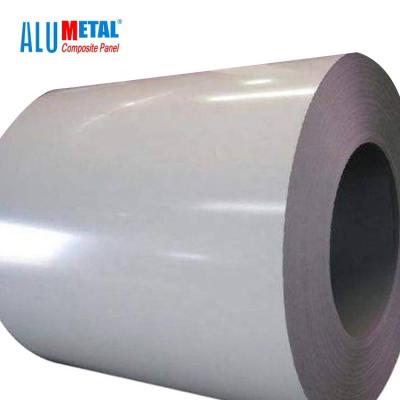 China AA1100 H24 2000m m prepintó la capa de aluminio de la bobina PVDF del tubo de la bobina de aluminio en venta