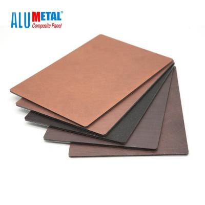 China 1.22M Steel Sandwich Aluminum Composite Panel Cladding 3mm Anodized Finish for sale
