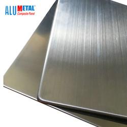 China 0.3mm 1220mm Metal Composite Panel Corrosion Resistant PVDF Exterior Metal Wall Panels for sale