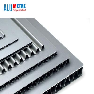 China El aluminio incombustible verde A2 acanaló la aleación de la hoja 1100 del panel 3m m PVDF ACP en venta