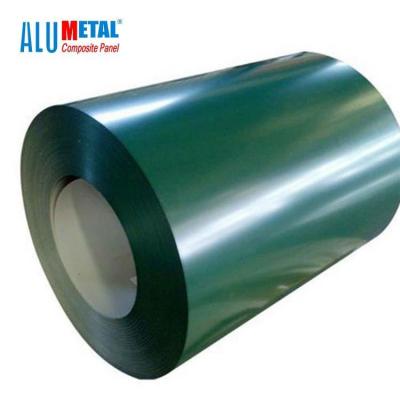 China El color cubrió 100m m prepintó la bobina de aluminio H112 de la hoja que perforaba 2200m m en venta