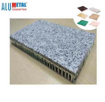 China 2MM Aluminum Plastic Lightweight Stone Honeycomb Panels 1020MM A2 Non Combustible for sale