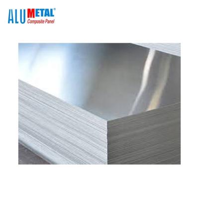 China Anodized Coated Aluminium Core Panel Composite Material Cladding AA5005 Silver 1570MM for sale