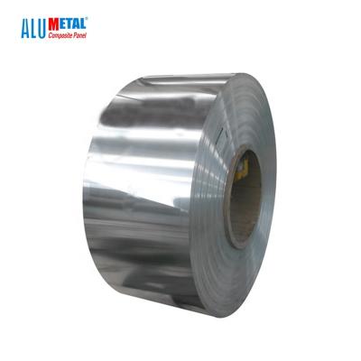 China FEVE Coating 26mm Coated Aluminum Coil Decoiling H112 Temper for sale
