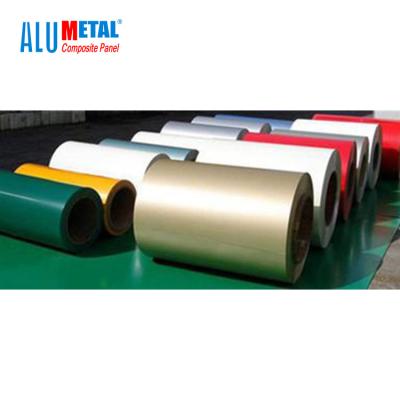 China AA1100 3003 3004 Coated Aluminum Coil Wall Decoration 1mm for sale