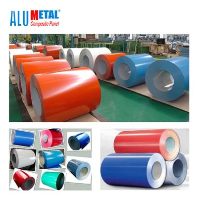China PVDF FEVE Trim coated aluminium coil 200MM For Construction for sale
