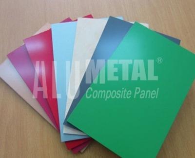 China Interior ACM Cladding Panels Light PE 3mm Aluminum Composite Panel for sale
