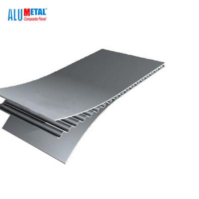 China Tablero de bocadillo de aluminio acanalado de aluminio del panel 1500m m del grado de A2 franco en venta
