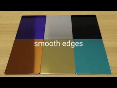 Fireproof Wooden Aluminum Composite Panel Sheet FEVE 2 / 3 / 4 / 5 / 6mm