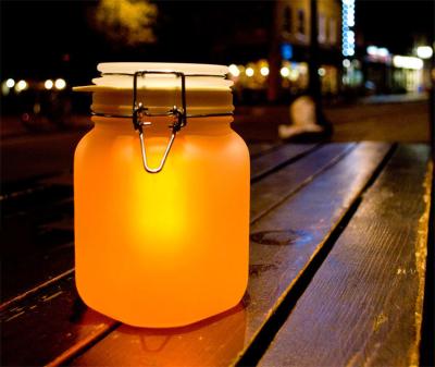 China solar light jar, sunjar, night light,color light, for sale