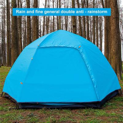 China Easy Up Family Camping Tent , 3-4 Person Automatic Camping Tent for sale