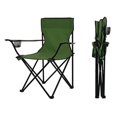 China Lightweight Portable Outdoor Folding Camping Chair with Cup Holder Storage Bag for sale