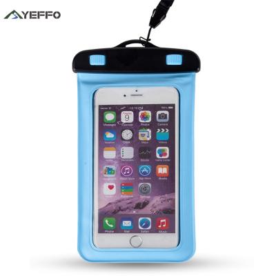 China Waterproof Phone Holder Pouch , Universal Waterproof Case For IPhone 14 13 for sale