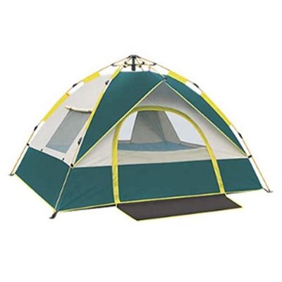 China Straight Bracing Waterproof Outdoor Tent Easy To Carry Tent For 3-4 Person 205*195*130CM for sale