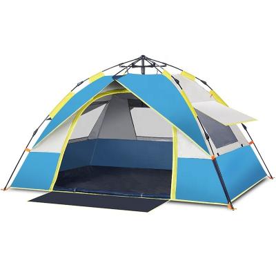 China Fiberglass Poles Waterproof Family Camping Tent for sale