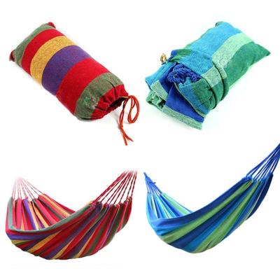 China no fading Portable Outdoor Hammock 120kg Weight capacity smell free for sale