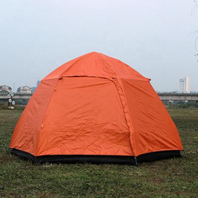 China Windproof Waterproof Family Camping Tent 4KG Lightweight Outdoor Dome Tent for sale
