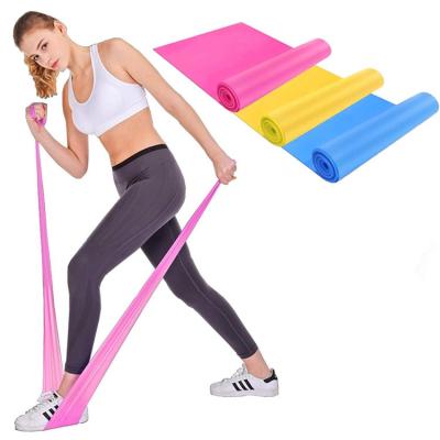 China Long Stretch TPE Latex Resistance Bands Exercises For Recovery Yoga Pilates for sale