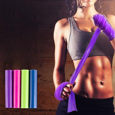 China Gym Yoga Stretching Resistance Band Long 2000x150x0.45mm For Physical Therapy for sale