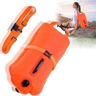China 18L Open Water Swim Buoy Dry Bag Lightweight Waterproof PVC Fabric for sale