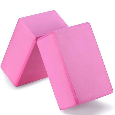 China High Density EVA Foam Brick Soft Non Slip Surface Latex Free For Yoga Pilates Meditation for sale