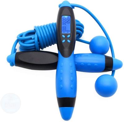 China lightweight Multifunctional Smart Electronic Count Jump Rope Anti Slip Soft TPE Handle for sale