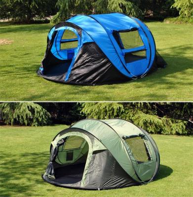 China 3-4 Person Outdoor Camping Tent , Dome Instant Tent For Camping Backpacking Hiking for sale