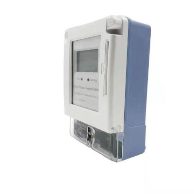 China IC Card Type Prepaid Single Phase Electricity Meter for sale