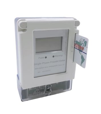 China 60HZ Single Phase Electric Meter , IP54 Prepaid Smart Electric Meter for sale