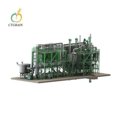 China CTWM-120 Wheat Flour Mill Plant Pneumatic 120 Ton Wheat Flour Processing Plant for sale