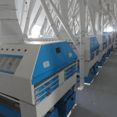 China 500TPD Electric Roller Flour Mill Plant Pneumatic Wheat Milling Plant for sale