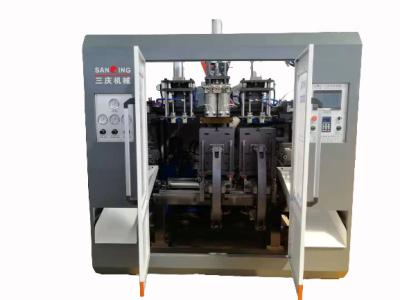 Chine bouteille automatique de 3000mL 4kN faisant le contrôle de PLC de la machine 1300kg à vendre