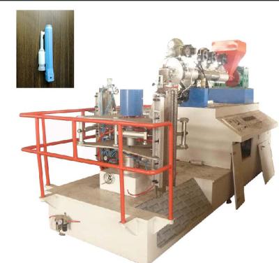 China Pneumatic 1m Soft Tube 2 Cavity PE Blowing Machine First Invention In China for sale