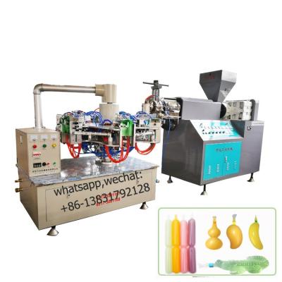 China LDPE Ice Lolly Tube Automatic Bottle Blowing Machine HDPE 15kw 2 Station for sale