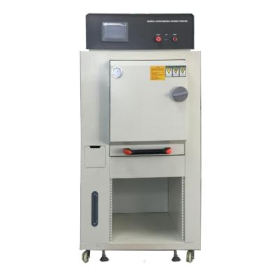 China Stainless Steel Circular Lining Design High Pressure Accelerated Aging Tester for sale