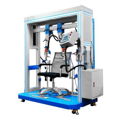 China Máquina de testes da mobília do laboratório, braço da cadeira e verificador da durabilidade do pé à venda