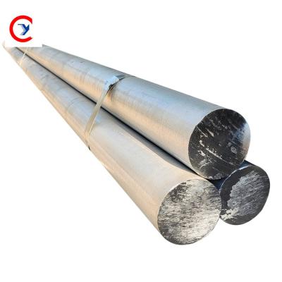 China 6061 6063 7075 Aluminum Round Bar T6 Anodized Aluminium Solid Rod for sale