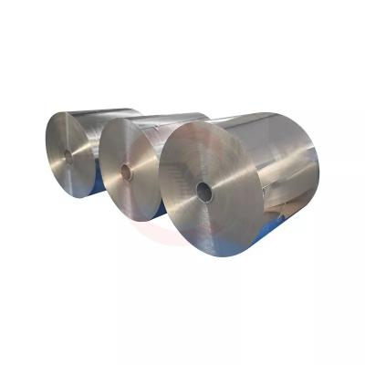 China Hoja de aluminio de la bobina de aluminio del grueso 0.2m m del rollo de plata del papel para la decoración en venta