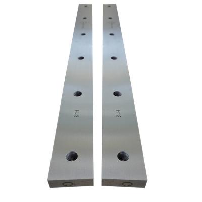 China Polished Metal Sharp Silver Cutting Shear Blades SKD11 for sale